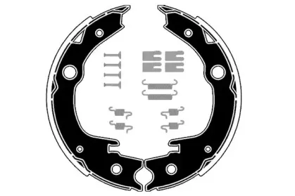 Комплект тормозных колодок, стояночная тормозная система RAICAM купить