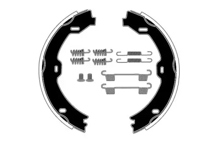 Комплект тормозных колодок, стояночная тормозная система RAICAM купить