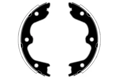 Комплект тормозных колодок, стояночная тормозная система RAICAM купить