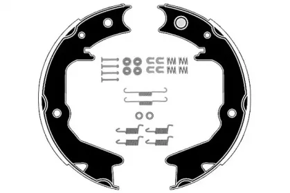 Комплект тормозных колодок, стояночная тормозная система RAICAM купить