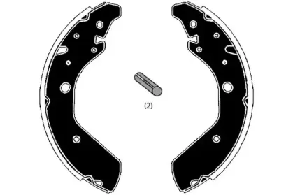 Комплект тормозных колодок RAICAM купить
