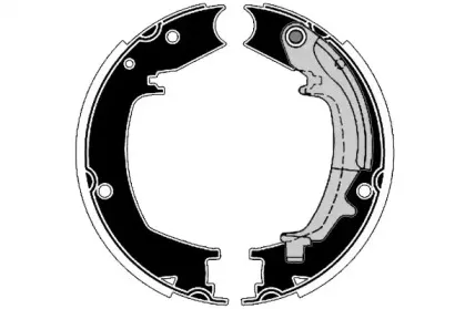 Комплект тормозных колодок, стояночная тормозная система RAICAM купить