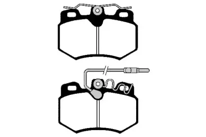 Комплект тормозных колодок, дисковый тормоз RAICAM купить