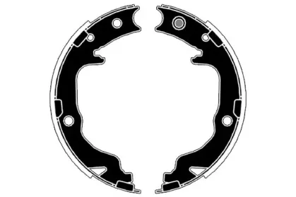 Комплект тормозных колодок, стояночная тормозная система RAICAM купить