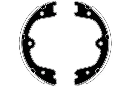 Комплект тормозных колодок, стояночная тормозная система RAICAM купить