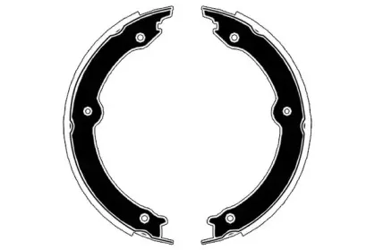 Комплект тормозных колодок, стояночная тормозная система RAICAM купить