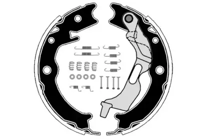 Комплект тормозных колодок, стояночная тормозная система RAICAM купить