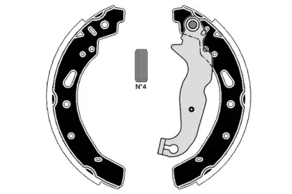 Комплект тормозных колодок RAICAM купить