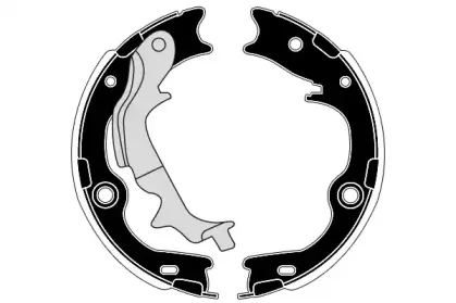 Комплект тормозных колодок, стояночная тормозная система RAICAM купить