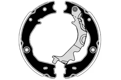 Комплект тормозных колодок, стояночная тормозная система RAICAM купить