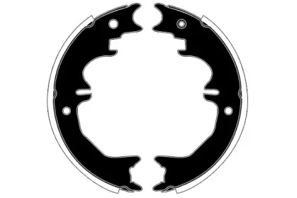 Комплект тормозных колодок, стояночная тормозная система RAICAM купить