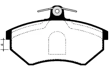 Комплект тормозных колодок, дисковый тормоз RAICAM купить