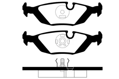 Комплект тормозных колодок, дисковый тормоз RAICAM купить