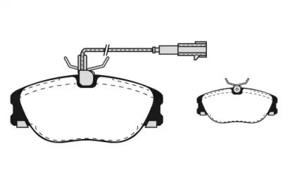 Комплект тормозных колодок, дисковый тормоз RAICAM купить