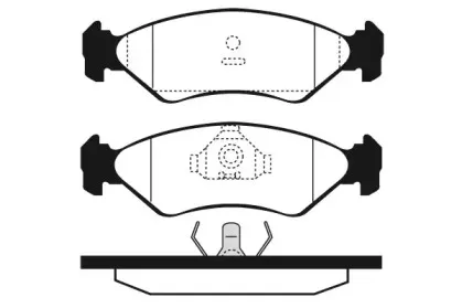 Комплект тормозных колодок, дисковый тормоз RAICAM купить