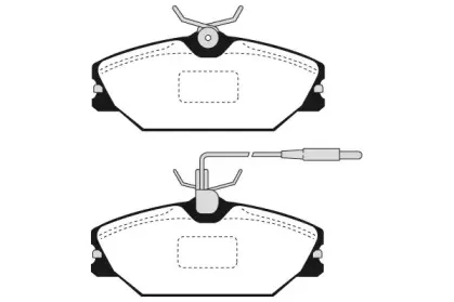 Комплект тормозных колодок, дисковый тормоз RAICAM купить