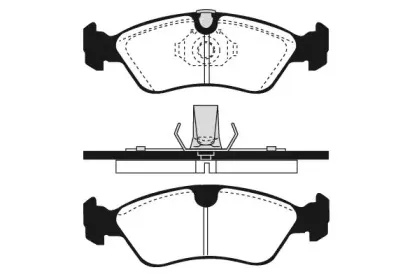 Комплект тормозных колодок, дисковый тормоз RAICAM купить