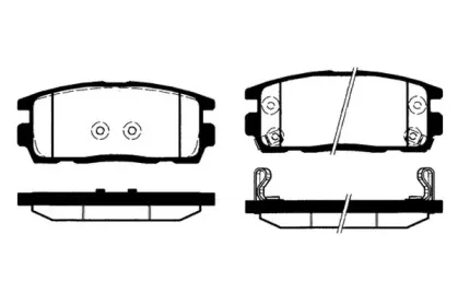 Комплект тормозных колодок, дисковый тормоз RAICAM купить