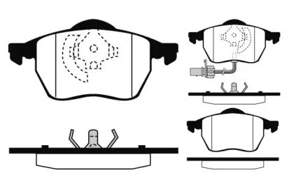 Комплект тормозных колодок, дисковый тормоз RAICAM купить