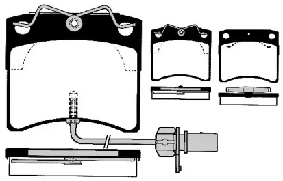 Комплект тормозных колодок, дисковый тормоз RAICAM купить