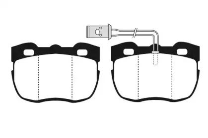 Комплект тормозных колодок, дисковый тормоз RAICAM купить