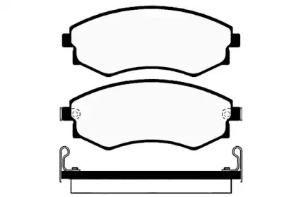 Комплект тормозных колодок, дисковый тормоз RAICAM купить