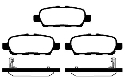 Комплект тормозных колодок, дисковый тормоз RAICAM купить