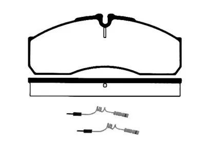 Комплект тормозных колодок, дисковый тормоз RAICAM купить