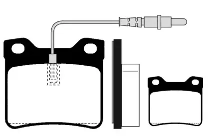 Комплект тормозных колодок, дисковый тормоз RAICAM купить