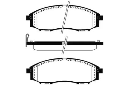 Комплект тормозных колодок, дисковый тормоз RAICAM купить