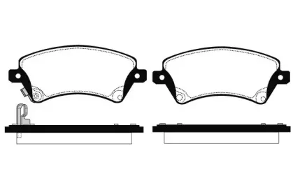 Комплект тормозных колодок, дисковый тормоз RAICAM купить