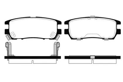 Комплект тормозных колодок, дисковый тормоз RAICAM купить