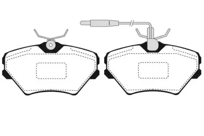 Комплект тормозных колодок, дисковый тормоз RAICAM купить