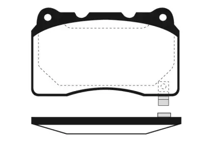 Комплект тормозных колодок, дисковый тормоз RAICAM купить