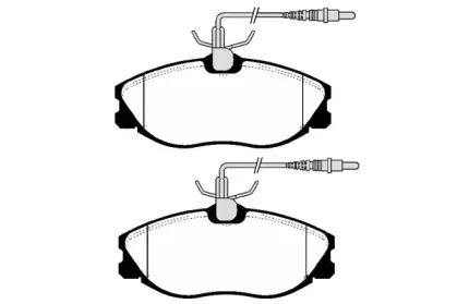 Комплект тормозных колодок, дисковый тормоз RAICAM купить