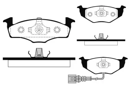 Комплект тормозных колодок, дисковый тормоз RAICAM купить