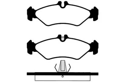 Комплект тормозных колодок, дисковый тормоз RAICAM купить