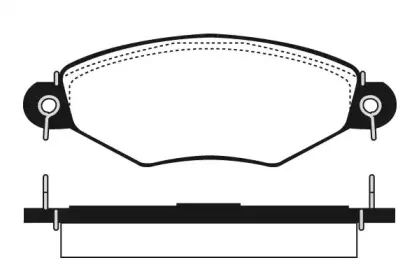 Комплект тормозных колодок, дисковый тормоз RAICAM купить