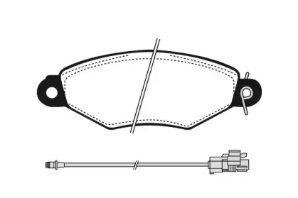 Комплект тормозных колодок, дисковый тормоз RAICAM купить