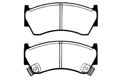 Комплект тормозных колодок, дисковый тормоз RAICAM купить