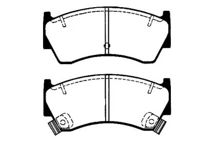 Комплект тормозных колодок, дисковый тормоз RAICAM купить