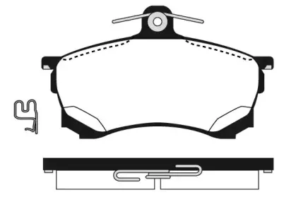 Комплект тормозных колодок, дисковый тормоз RAICAM купить