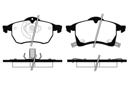 Комплект тормозных колодок, дисковый тормоз RAICAM купить