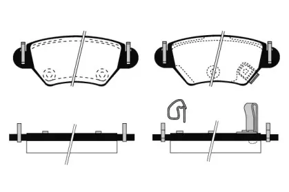Комплект тормозных колодок, дисковый тормоз RAICAM купить