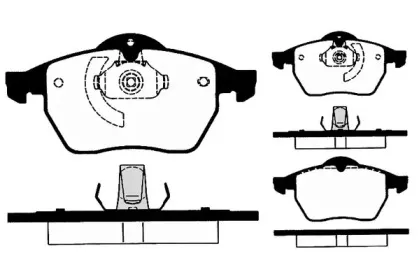 Комплект тормозных колодок, дисковый тормоз RAICAM купить