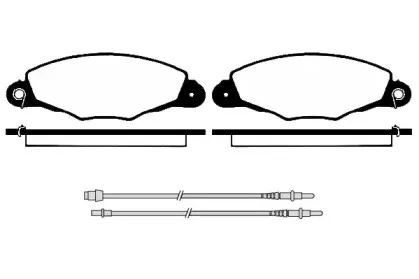Комплект тормозных колодок, дисковый тормоз RAICAM купить
