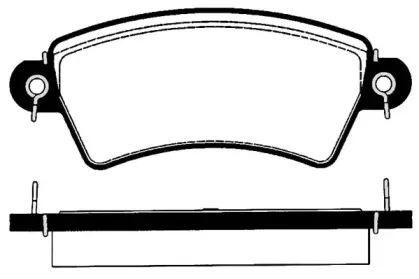 Комплект тормозных колодок, дисковый тормоз RAICAM купить