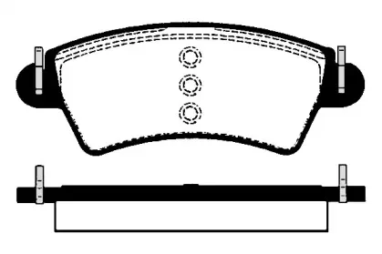 Комплект тормозных колодок, дисковый тормоз RAICAM купить