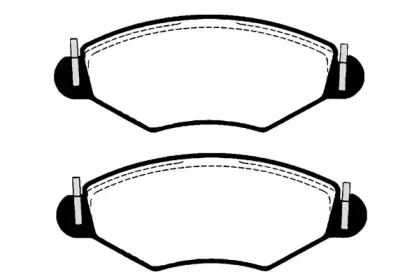 Комплект тормозных колодок, дисковый тормоз RAICAM купить