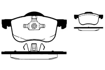 Комплект тормозных колодок, дисковый тормоз RAICAM купить